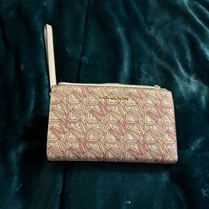 Michael kors jet set double zip wristlet